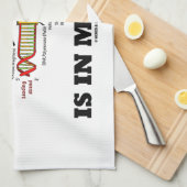 Het doen van alles zit in mijn DNA (DNA-replicatie Theedoek (Quarter Fold)