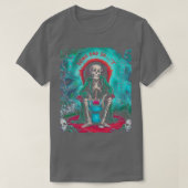 Het doen van Dad Skeleton Toilet T-shirt (Design voorkant)