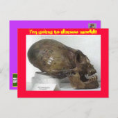 het doen van DMV LOCA Briefkaart (Voorkant / Achterkant)