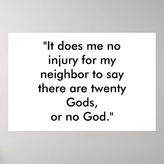 "Het doet me geen letsel Poster (Voorkant)