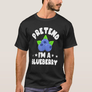 Het doet me plezier dat ik een Blueberry Costume B T-shirt