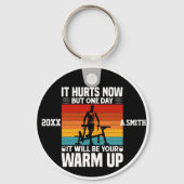Het doet nu pijn, maar op een dag zal het je warmi sleutelhanger (Voorkant)