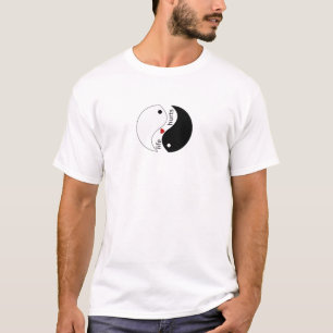 Het doet pijn als je houdt van Yin Yang, Life Quot T-shirt