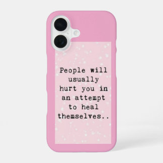 het doet pijn om iPhone 16 hoesje