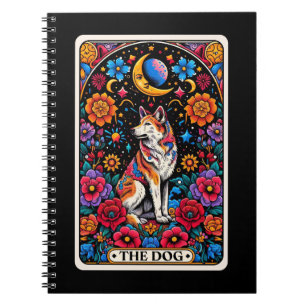 Het Dog Spirit Tarot Kaart Notitieboek