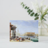 Het Dogepaleis van Santa Maria della Briefkaart (Staand voorkant)