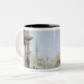 Het Dogepaleis van Santa Maria della Tweekleurige Koffiemok (Voorkant links)