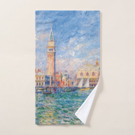 Het Dogepaleis, Venetië, Renoir Handdoek (Handdoek)