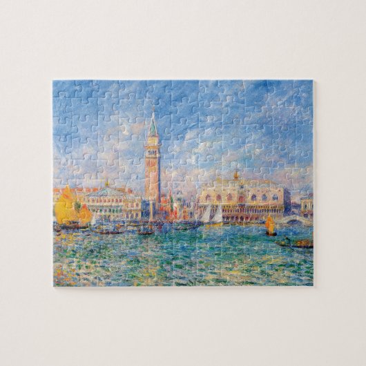 Het Dogepaleis, Venetië, Renoir Legpuzzel (Horizontaal)