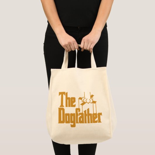 Het Dogfather-ontwerp Tote Bag (Voorkant (product))