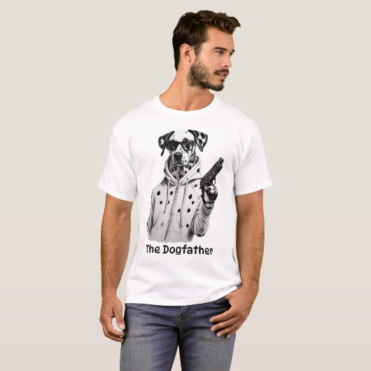 Het Dogfather T-shirt (Voorkant volledig)
