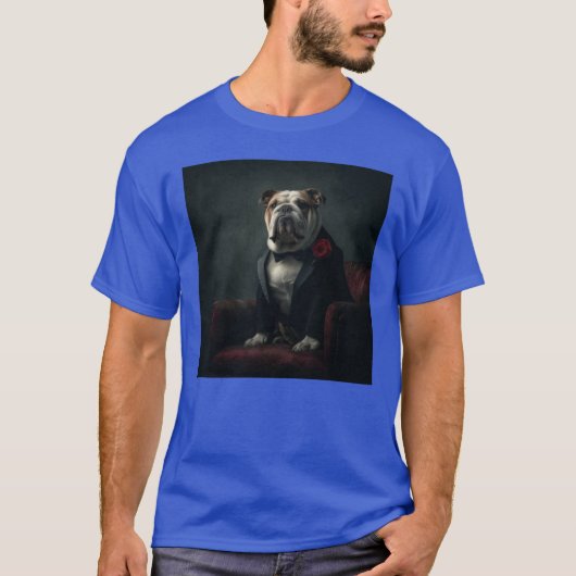 Het Dogfather Velvethrone cadeau T-shirt (Voorkant)