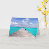 Het dok kaart (Gele Bloem)