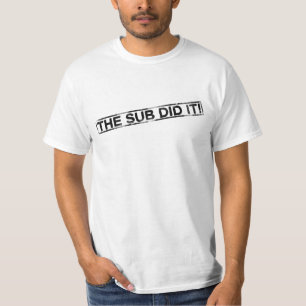 Het dolkomische shirt van de postdrager