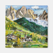 Het Dolomites Magnet (Voorkant)