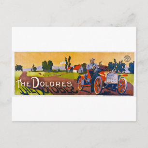 Het Dolores Automobile Briefkaart