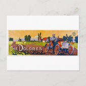 Het Dolores Automobile Briefkaart (Voorkant)