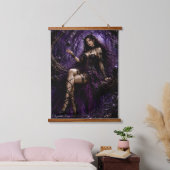 Het domein van de Spinnekoningin Hangend Wandkleed (Slaapkamer)