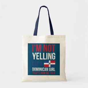 Het Dominicaanse Prideontwerp van vrouwen voor een Tote Bag