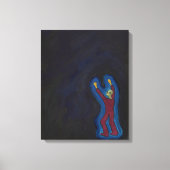 Het donker canvas afdruk (Voorkant)