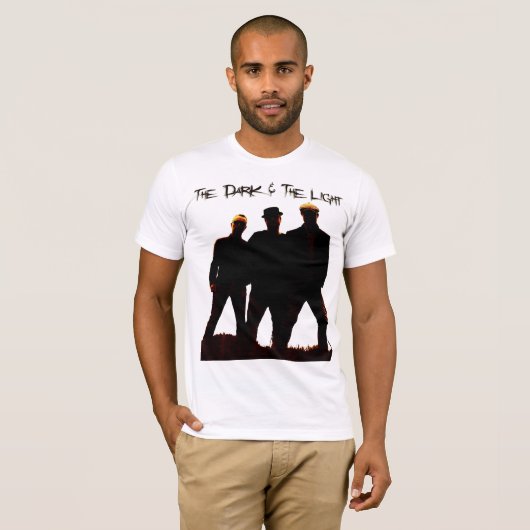 Het donker en het licht t-shirt (Voorkant volledig)