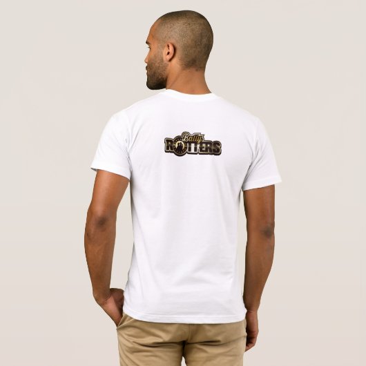 Het donker en het licht t-shirt (Achterkant volledig)