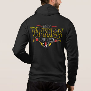 Het donker maakte mij randje grunge M T-shirt ontw