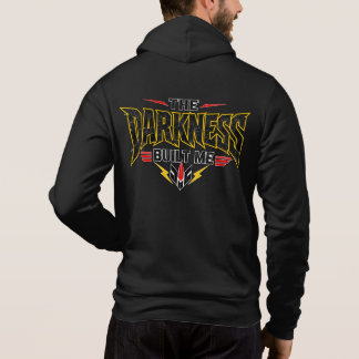 Het donker maakte mij randje grunge M T-shirt ontw