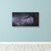 Het donkere bos canvas afdruk (Insitu (Houten vloer))