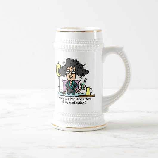 Het Donkere Haar van de Bijwerking van het Bierpul (Rechts)