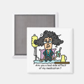 Het Donkere Haar van de Bijwerking van het Magneet (Voorkant / Achterkant)