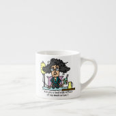 Het Donkere Haar van de Bijwerking van het medicij Espresso Kop (Rechts)