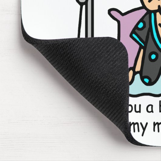 Het Donkere Haar van de Bijwerking van het medicij Muismat (Hoek)