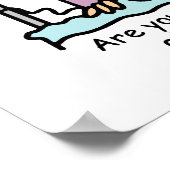 Het Donkere Haar van de Bijwerking van het medicij Poster (Hoek)