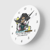 Het Donkere Haar van de Bijwerking van het medicij Ronde Klok (Hoek)