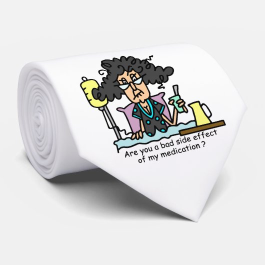 Het Donkere Haar van de Bijwerking van het medicij Stropdas (Opgerold)