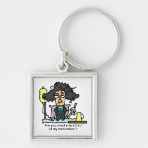 Het Donkere Haar van de Bijwerking van het Sleutelhanger