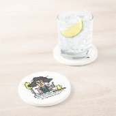 Het Donkere Haar van de Bijwerking van het Zandsteen Onderzetter (Zijkant)