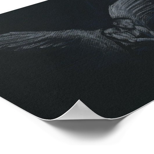 Het donkere licht poster (Hoek)