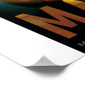 Het donkere Man Poster (Hoek)