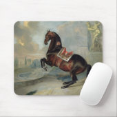 Het donkere paard 'Valido' Muismat (Met muis)