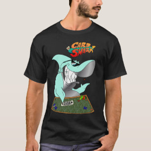 (Het DONKERE) Shirt van de Haai van de kaart