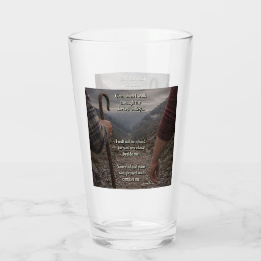 Het donkerste dal glas (Achterkant)
