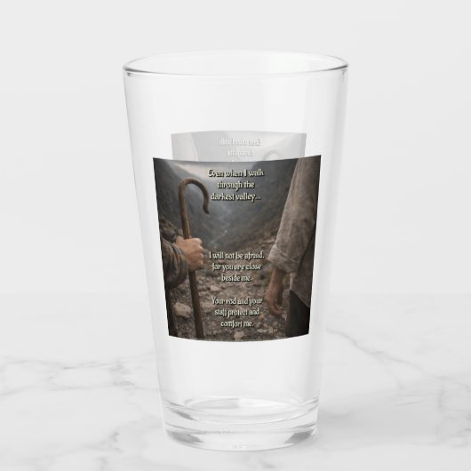 Het donkerste dal glas (Achterkant)