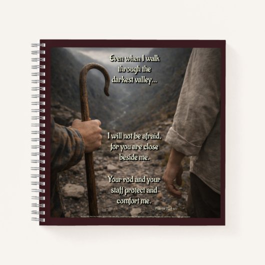 Het donkerste dal notitieboek (Voorkant)
