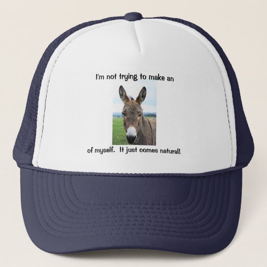 Het Donkey-Pet Trucker Pet (Voorkant)