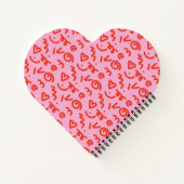 Het Doodle Heart Spiral Notitieboek (Achterkant)