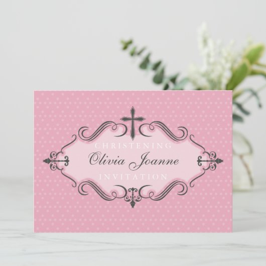 HET DOOPSEL NODIGT: UIT: viva 8L Kaart (Staand voorkant)