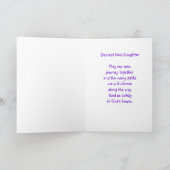 Het Doopsel van de Dochter van de god Kaart (Binnen)