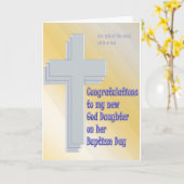 Het Doopsel van de Dochter van de god Kaart (Gele Bloem)